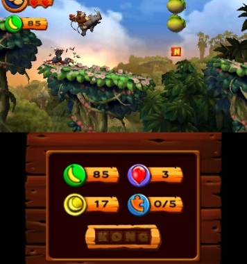 Donkey Kong Country Returns 3D - 6 nouveaux visuels (3DS)