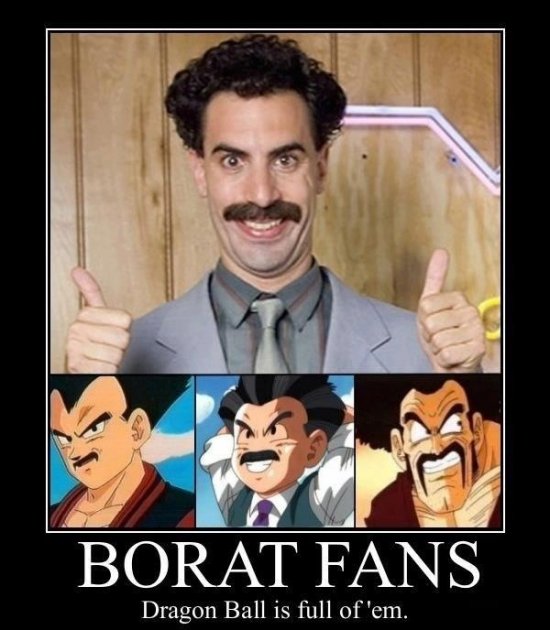Dragon Ball ? Tous fans de Borat !