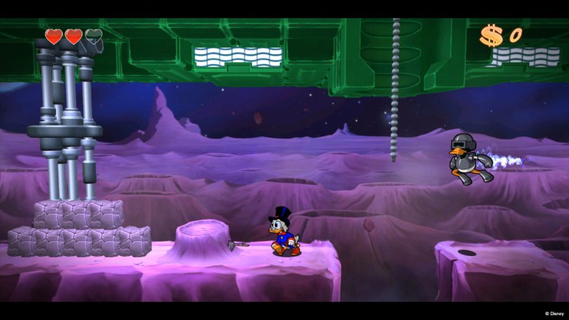 Duck Tales Remastered sur la lune en images et vidéo !