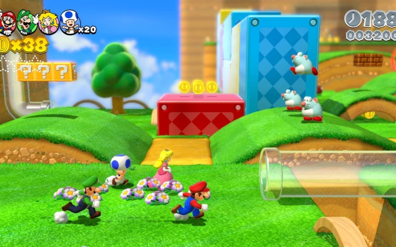 E3 2013 - Image et vidéo pour Super Mario 3D World sur Wii U