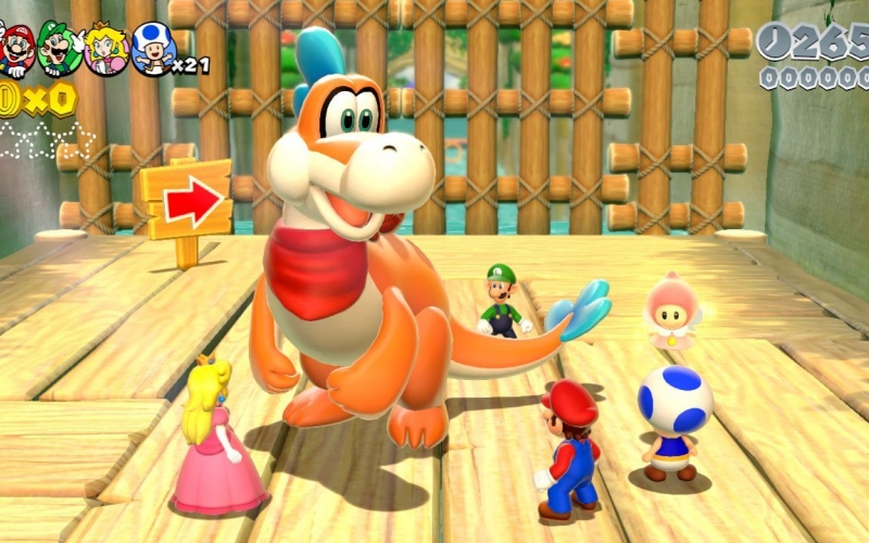 E3 2013 - Image et vidéo pour Super Mario 3D World sur Wii U