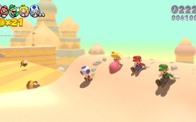 E3 2013 - Image et vidéo pour Super Mario 3D World sur Wii U