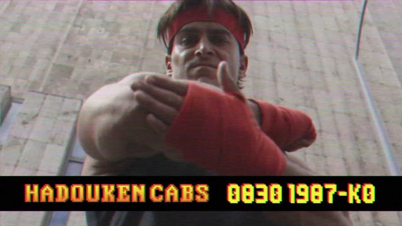 Hadouken Cabs - Sony tease en vidéo décalée un Street Fighter exclusif à la PS4 ?