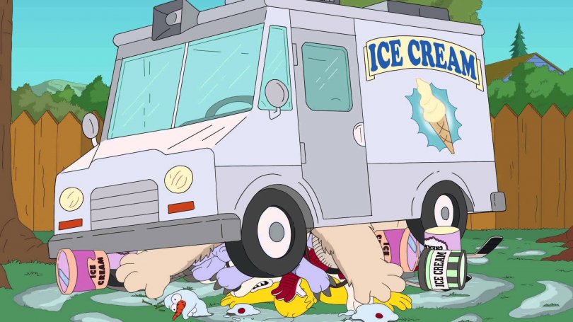 Homer Simpson fait le Ice Bucket Challenge