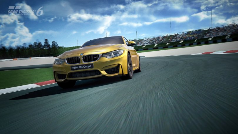 La BMW M4 Coupé dans Gran Turismo 6 sur PS3