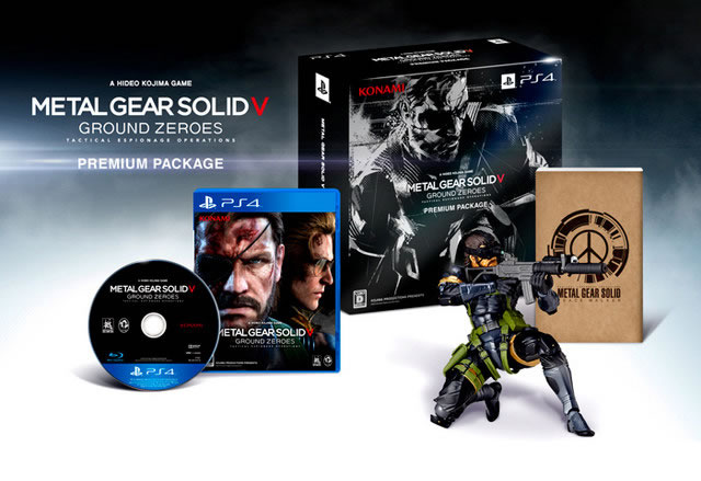 Les éditions collectors de Metal Gear Solid : Ground Zeroes en photos