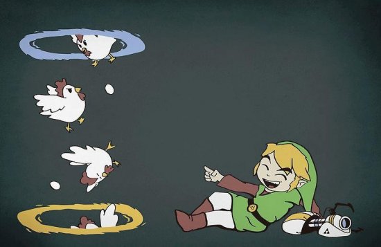 Link a trouvé comment s'occuper des poules
