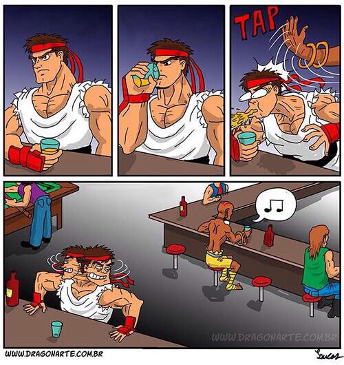 Quand Dhalsim troll Ryu