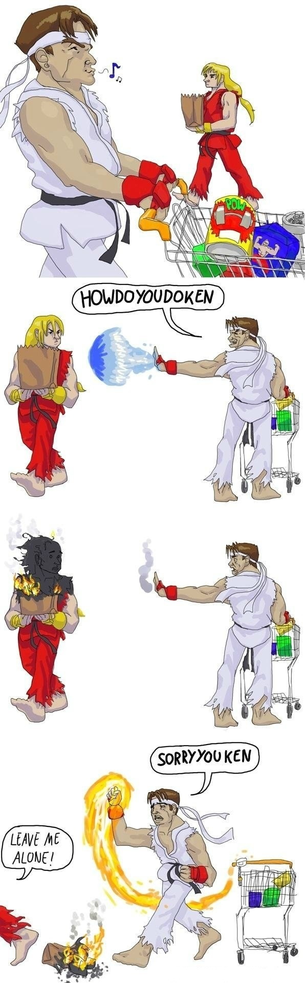 Quand Ryu troll Ken