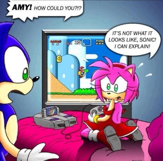 Sonic trompé !