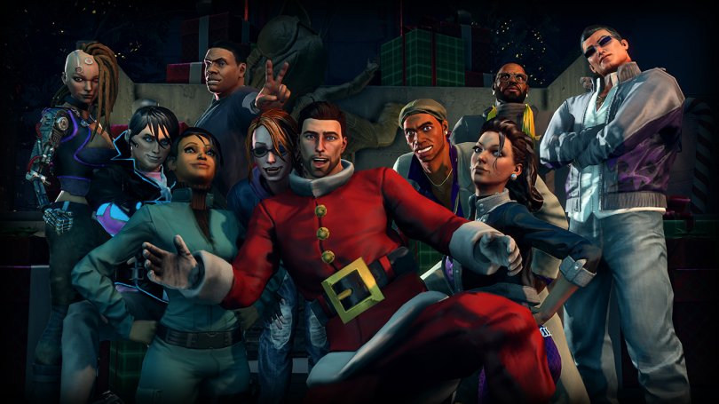 Toi aussi aide le père Noel dans Saints Row IV