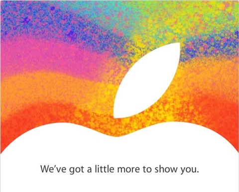Une keynote Apple le 23 Octobre pour l'iPad mini !