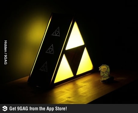 Une magnifique lampe Triforce !