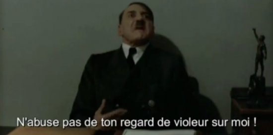 Une nouvelle parodie de la Chute, ce coup ci Hitler rencontre.... DSK