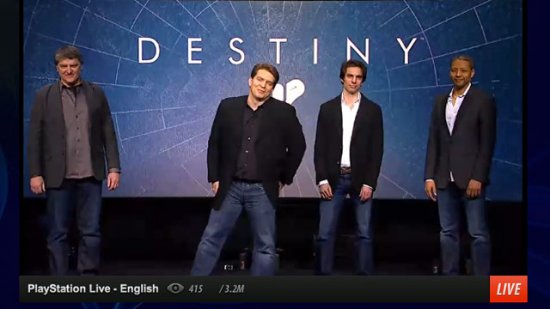 Vidéo de Destiny sur PS4