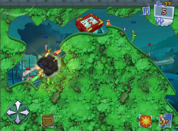 Worms 3 arrive sur iPhone et iPad !