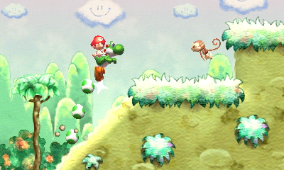Yoshi Island 3DS - De magnifiques screenshots in game !